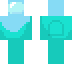 minecraft cyan head among us for map