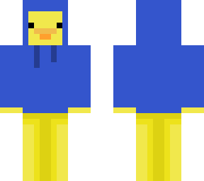 pato capucha azul