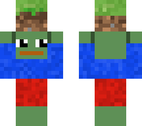 pepe holding grass