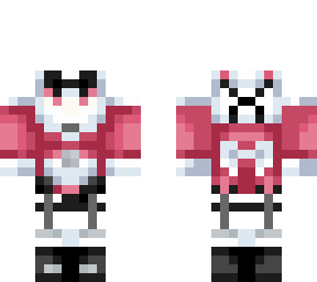 pink maid outfit set