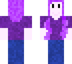 purple girl