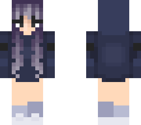purple-haired hoodie child lol