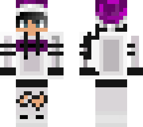 purple santa hat boy