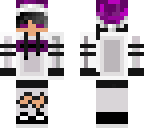purple santa hat boy