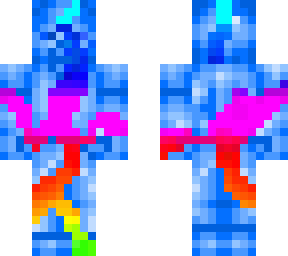 rainbow blue