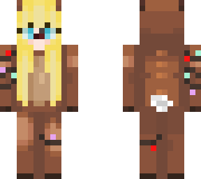 reindeer onesie blonde hair