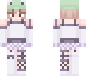 ribbit recolour !! (purple with green frog hat)