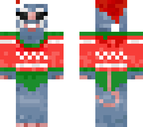 sexy christmas rat