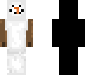skinmas thing day 2: snooooman pixel art thing