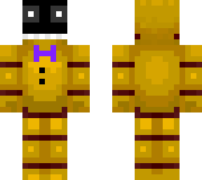 springtrap with missing face plate