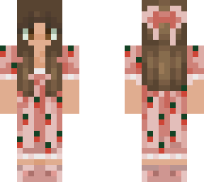 strawberry dress girl