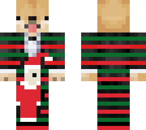 worse christmas skin for tux