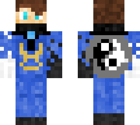 yin yang - blue guy