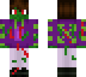 zombie purple jacket kid