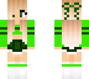 ~~~green cheerleader~~~ (not my design, just my colours)
