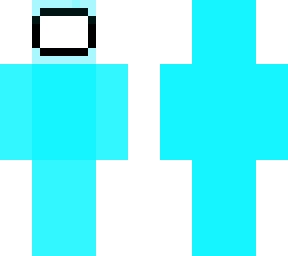 among us cyan