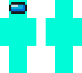 among us cyan