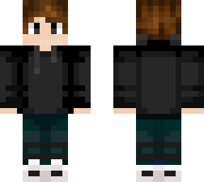 black hoodie