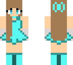 blue girl