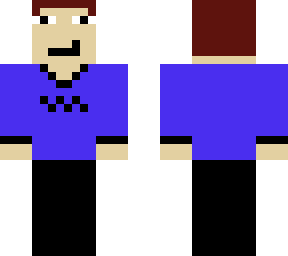 blue shirt boi