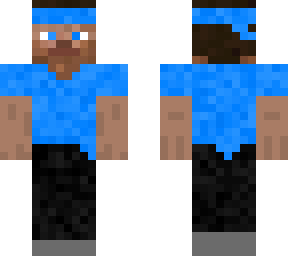 blue steve (for people who wanna match in bedwars or sum)