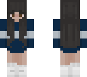 blue sweater