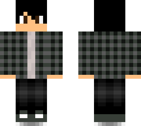 boy with flannel