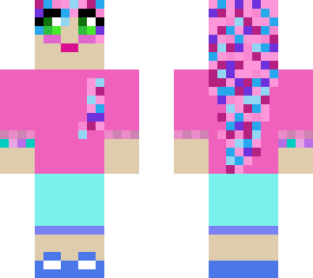 cotton candy girl