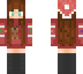 edited christmas girl