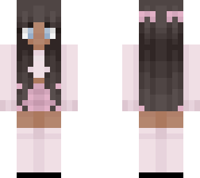 girl in pink