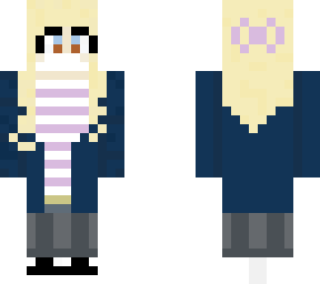 girl with jean jacket and covid-19 mask