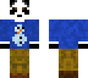 holiday sweater panda
