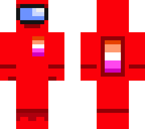 ******* red among us character