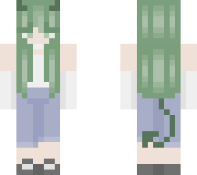 me? a demon? no, of course not! i'm a nymph, just like you!