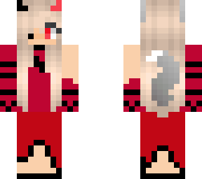 my skin in a cute little dress (red verison)