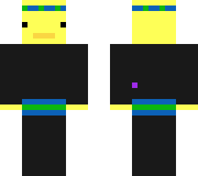 ninja ducky now with a blue green belt