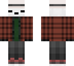panda in flanel