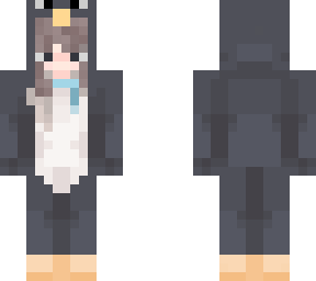 penguin onesie girl