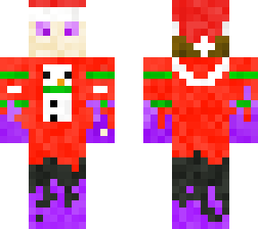 purple xmas wizard
