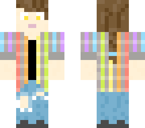 rainbow flannel girl ripped jeans