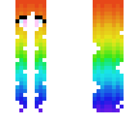 rainbow hair base