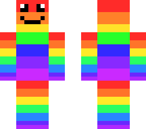 rainbow skin
