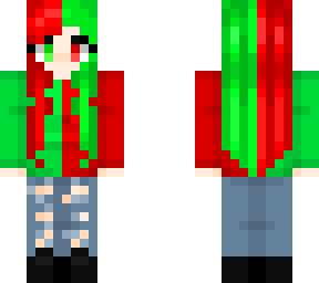 red and green