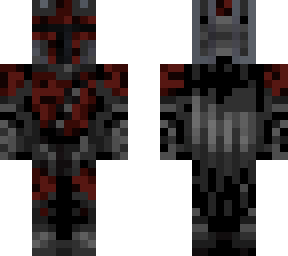 red camo mandolorian