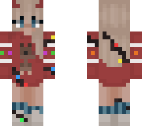 red christmas skin