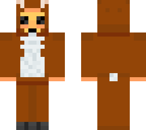slime in a reindeer hoodie