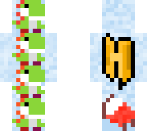stacked yoshies (hypixel bedwars) credit for yoshi design: mememanpixelart