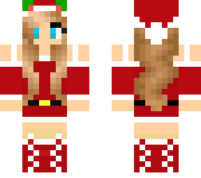 sunlitoaster49 christmas girl skin
