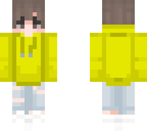 yellow hoodie