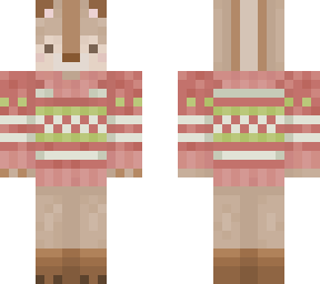 // festive chipmunk // (3d fixed)